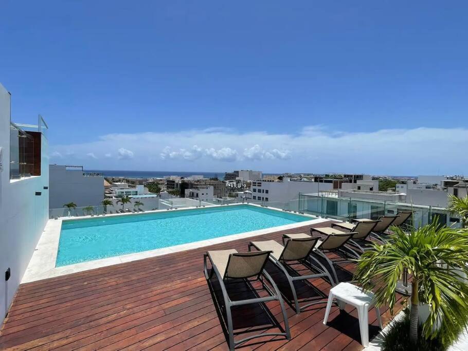 5Th Ave - Gym - Pool - Rooftop Playa del Carmen Buitenkant foto