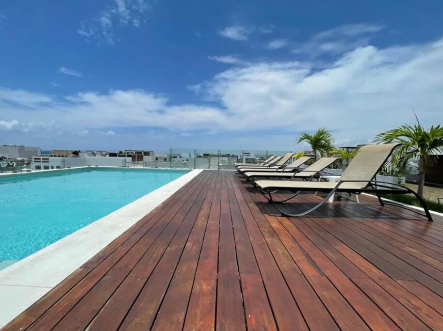 5Th Ave - Gym - Pool - Rooftop Playa del Carmen Buitenkant foto